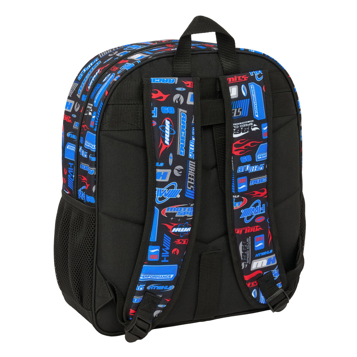 Mochila Escolar Hot Wheels Multicolor 32 x 38 x 12 cm