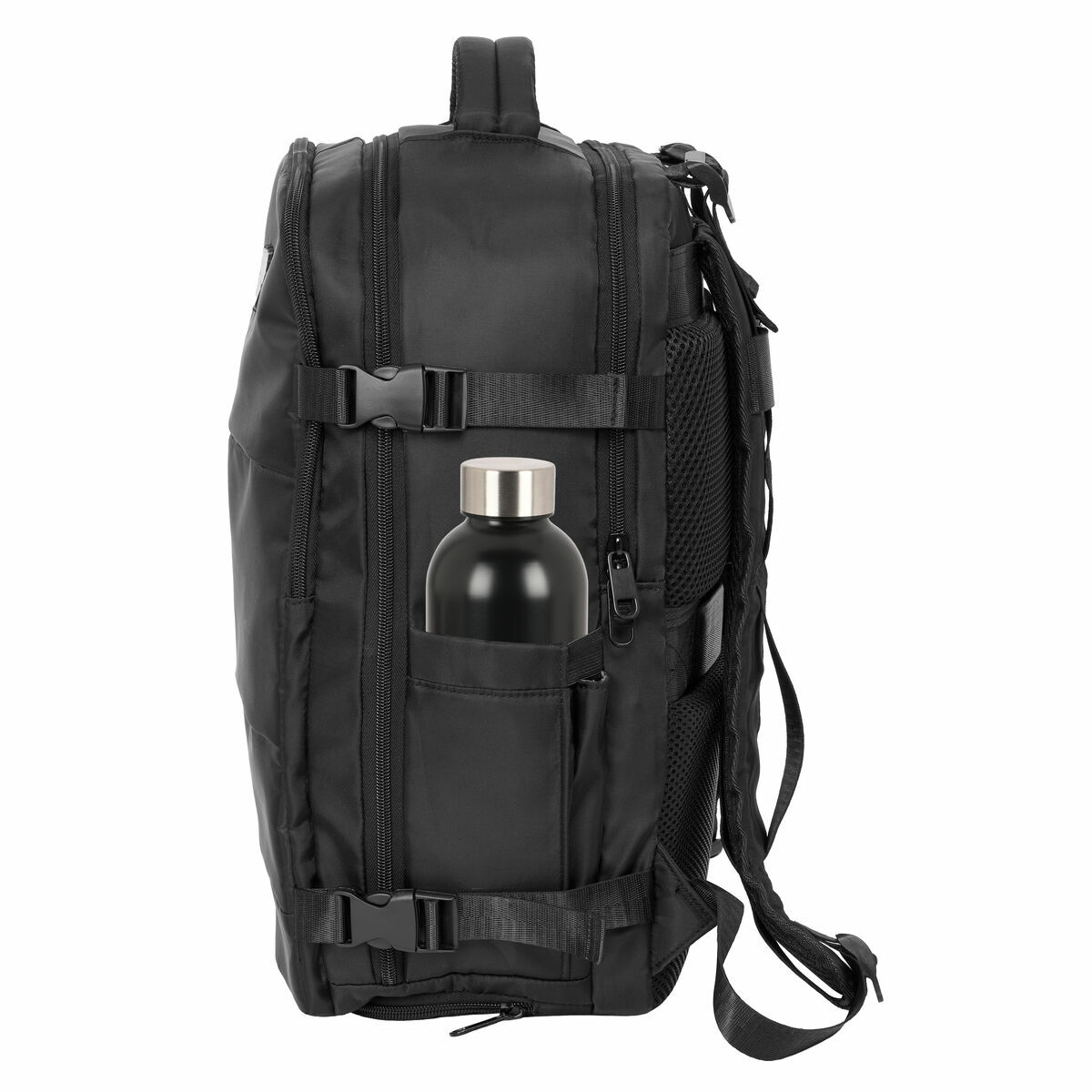 Mochila Escolar Safta Negro Negro