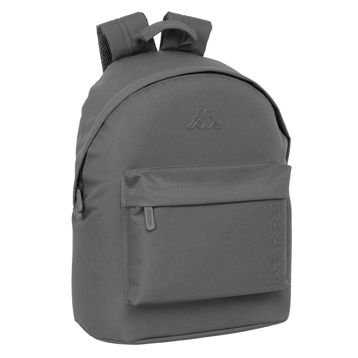 Mochila Escolar Kappa kappa basics Gris 31 x 41 x 16 cm