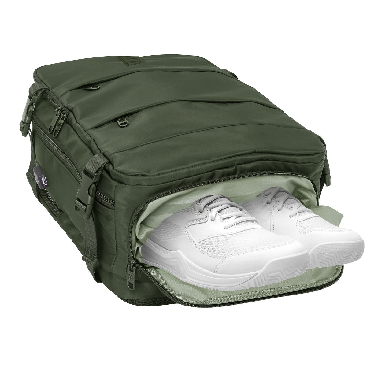 Mochila Escolar Safta Verde Verde militar