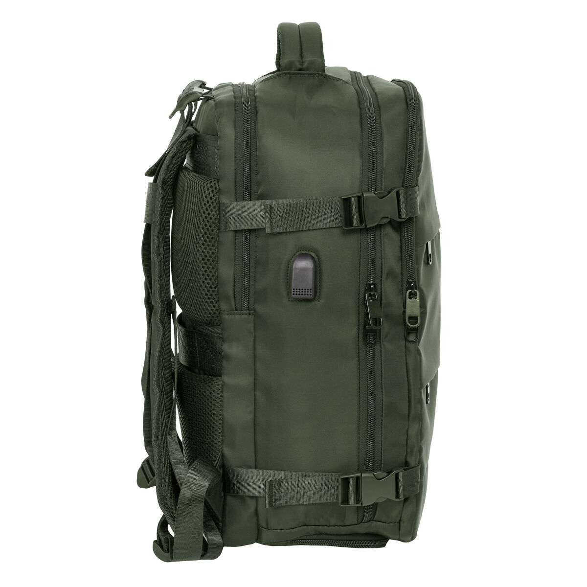 Mochila Escolar Safta Verde Verde militar