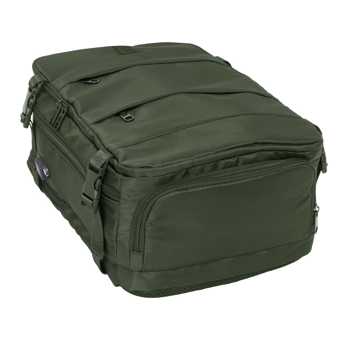 Mochila Escolar Safta Verde Verde militar