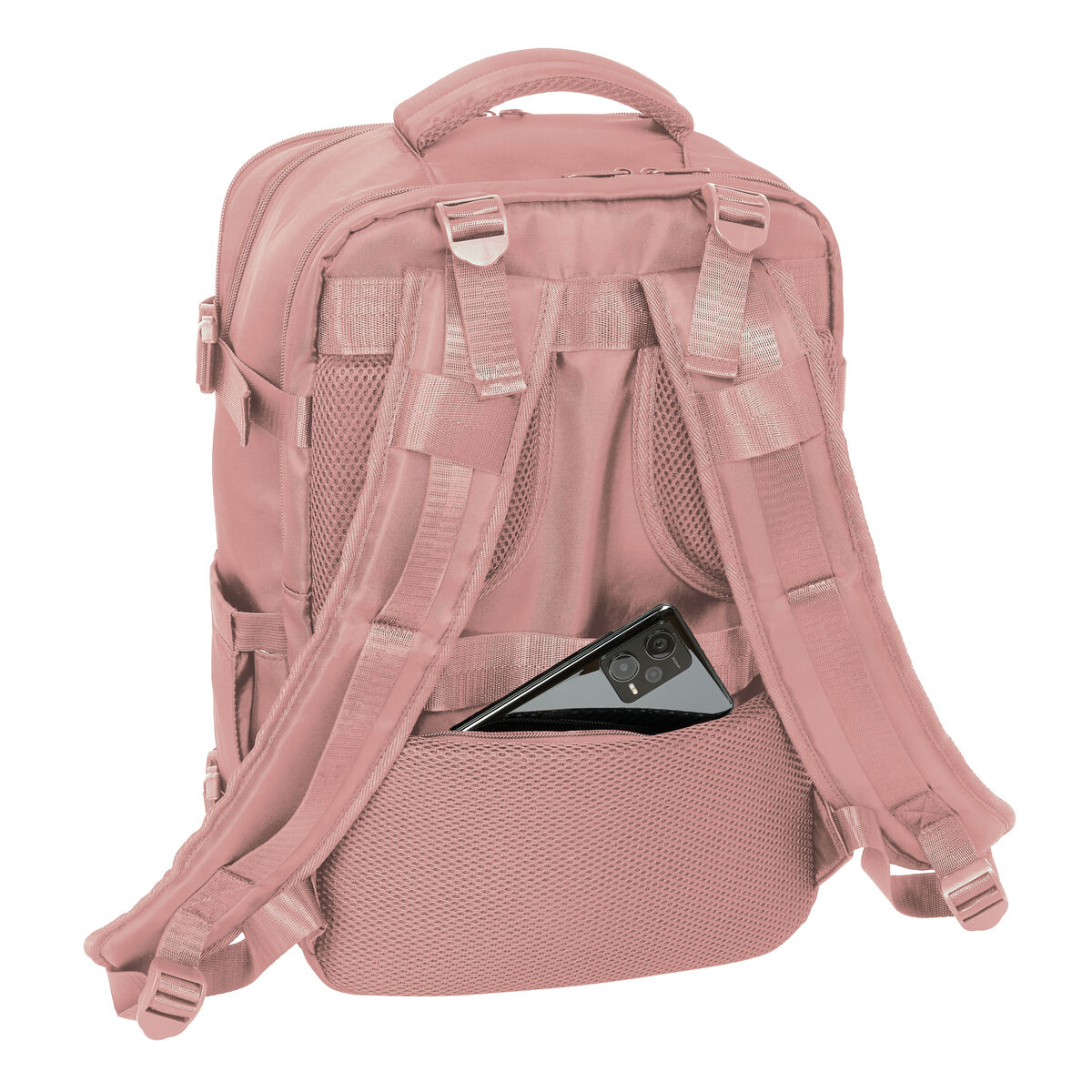 Mochila Escolar Safta Rosa Rosa