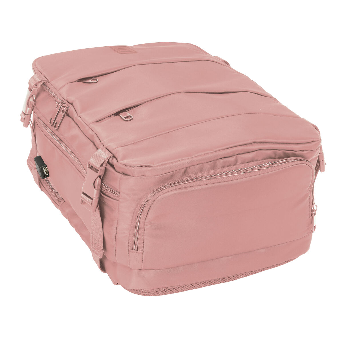 Mochila Escolar Safta Rosa Rosa