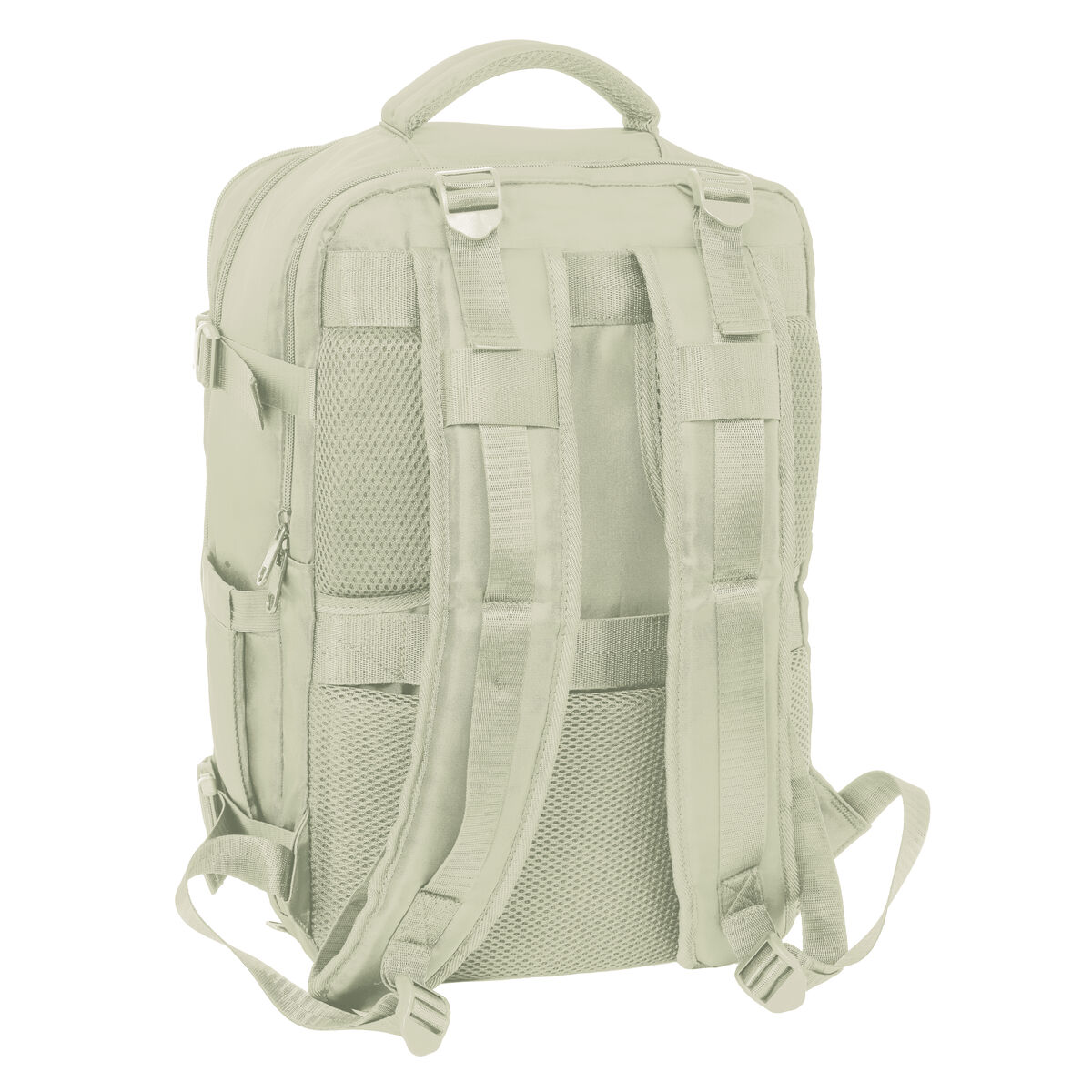 Mochila Escolar Safta Beige Beige