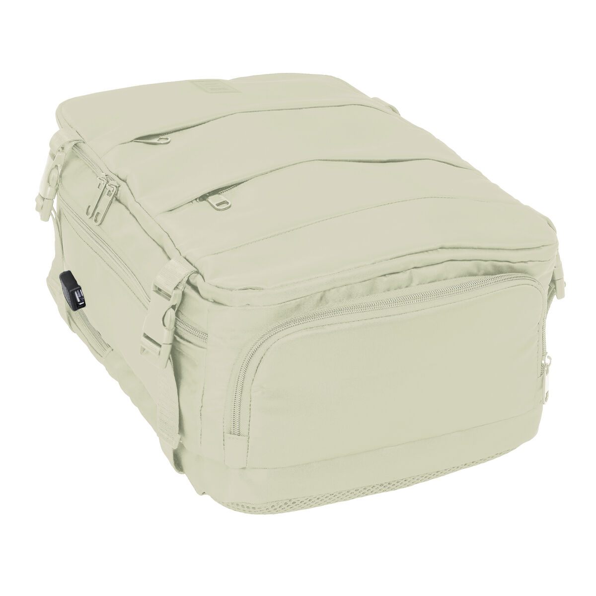 Mochila Escolar Safta Beige Beige