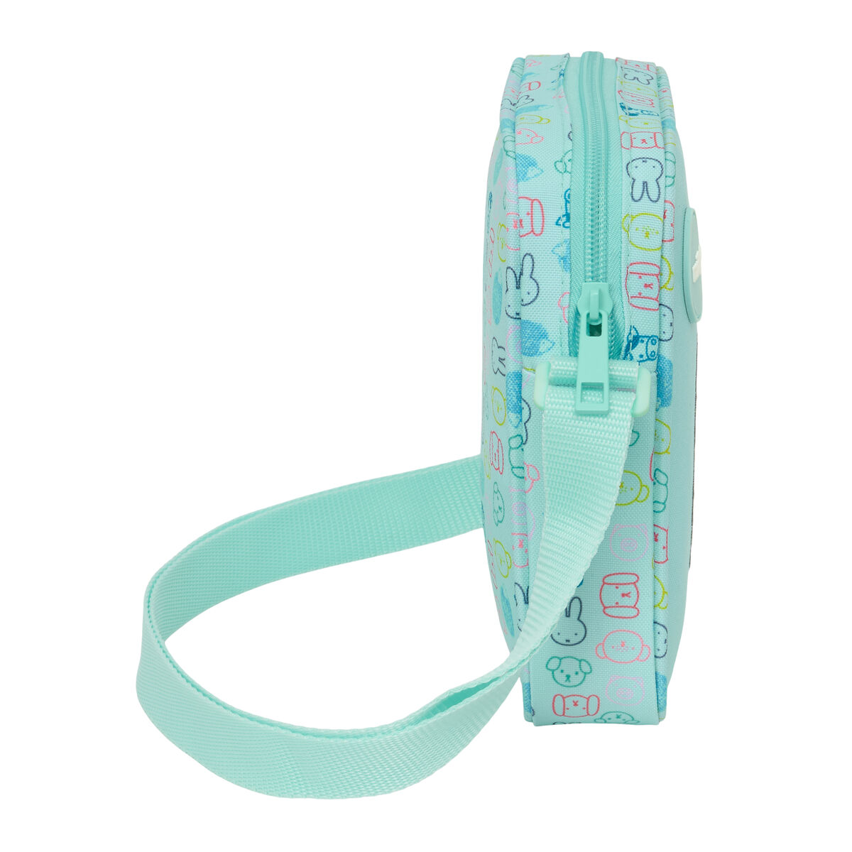 Bolso Bandolera Miffy Friends Azul 16 x 18 x 4 cm