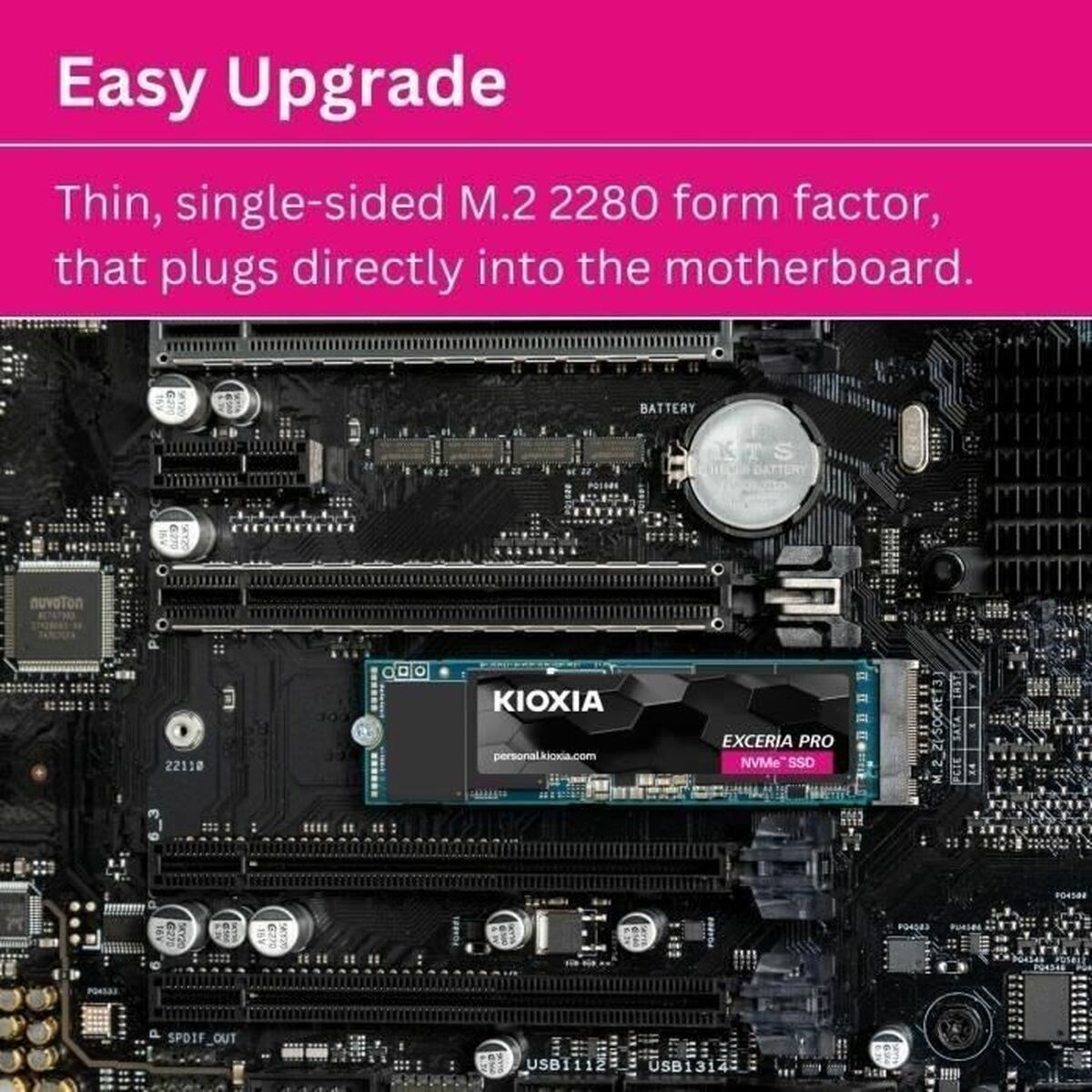 Disco Duro Kioxia 2 TB SSD