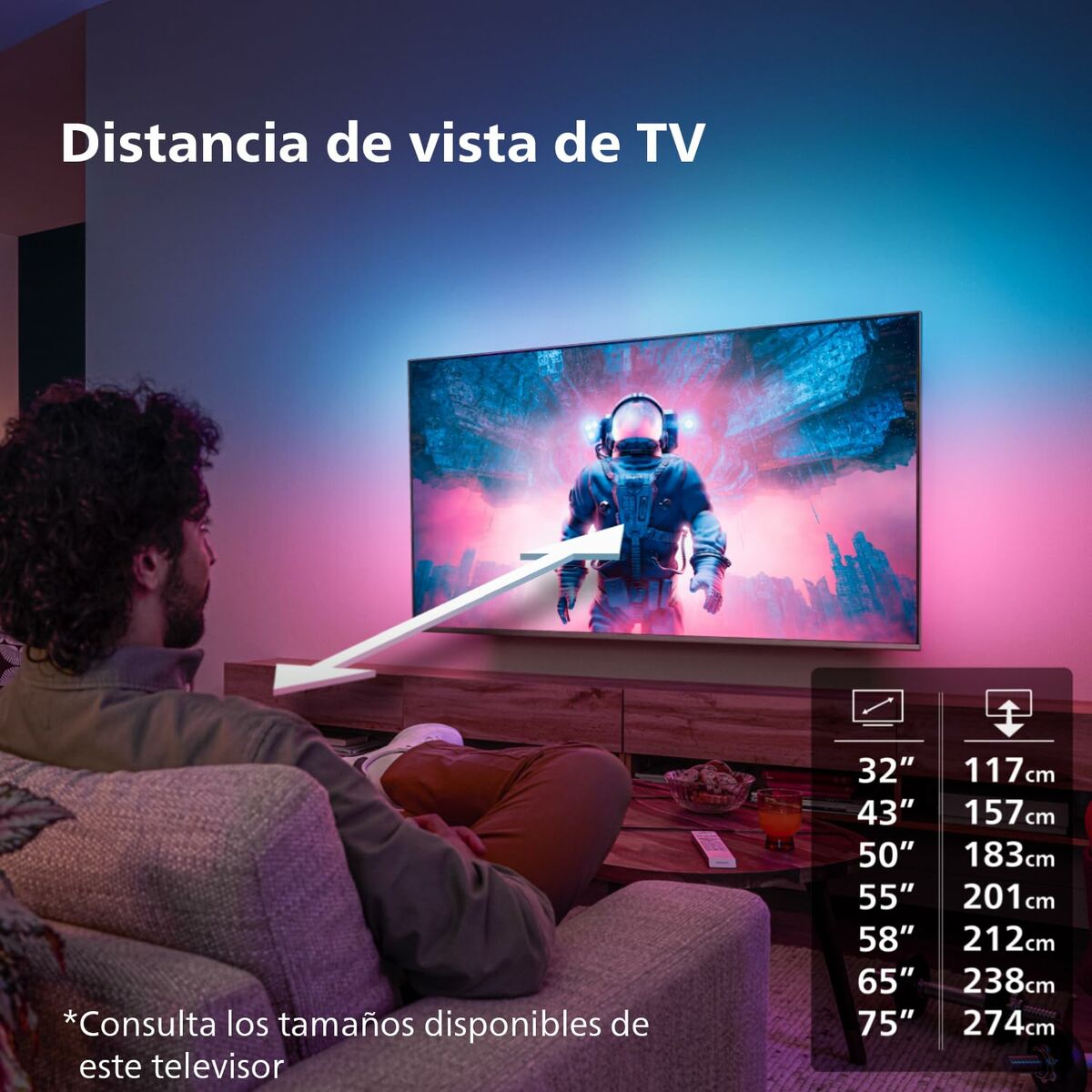 Smart TV Philips 70PUS8118 70" 4K Ultra HD LED HDR (Reacondicionado B)