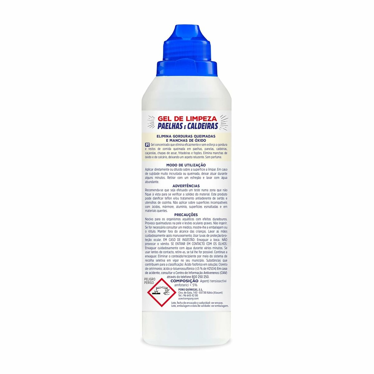Limpiador Asevi 200 ml Sartenes y ollas