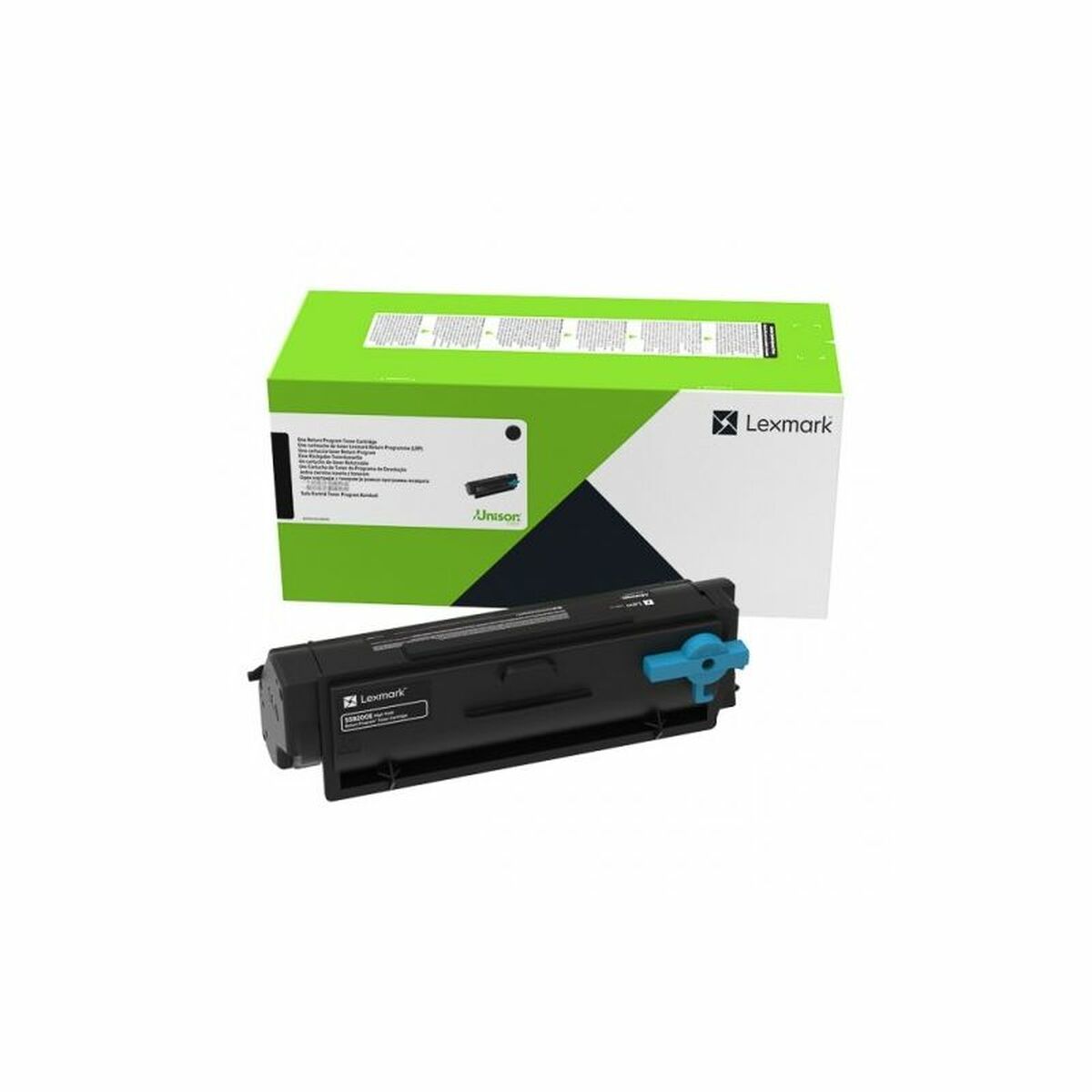 Tóner Original Lexmark 55B200E Negro