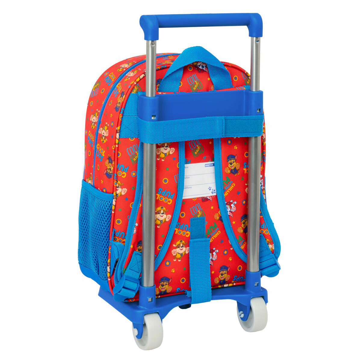 Mochila Escolar The Paw Patrol Cool Azul Rojo 26 x 11 x 67 cm 26 x 34 x 11 cm