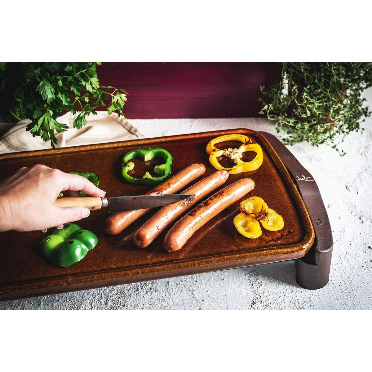 Asadora JATA Marrón 1600 W