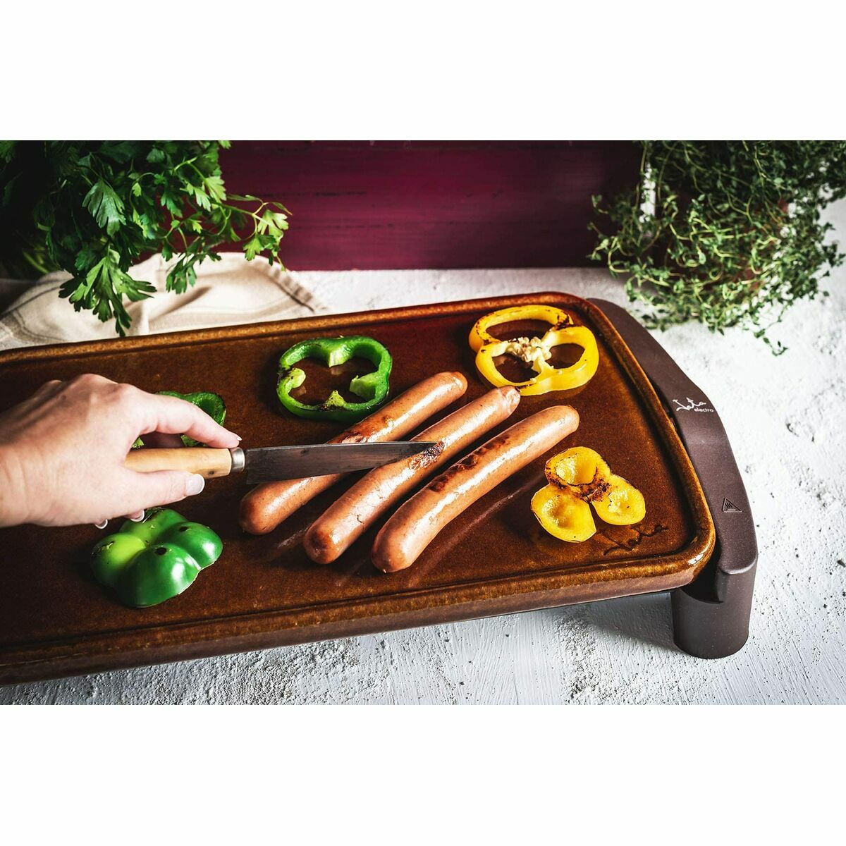 Asadora JATA Marrón 1600 W