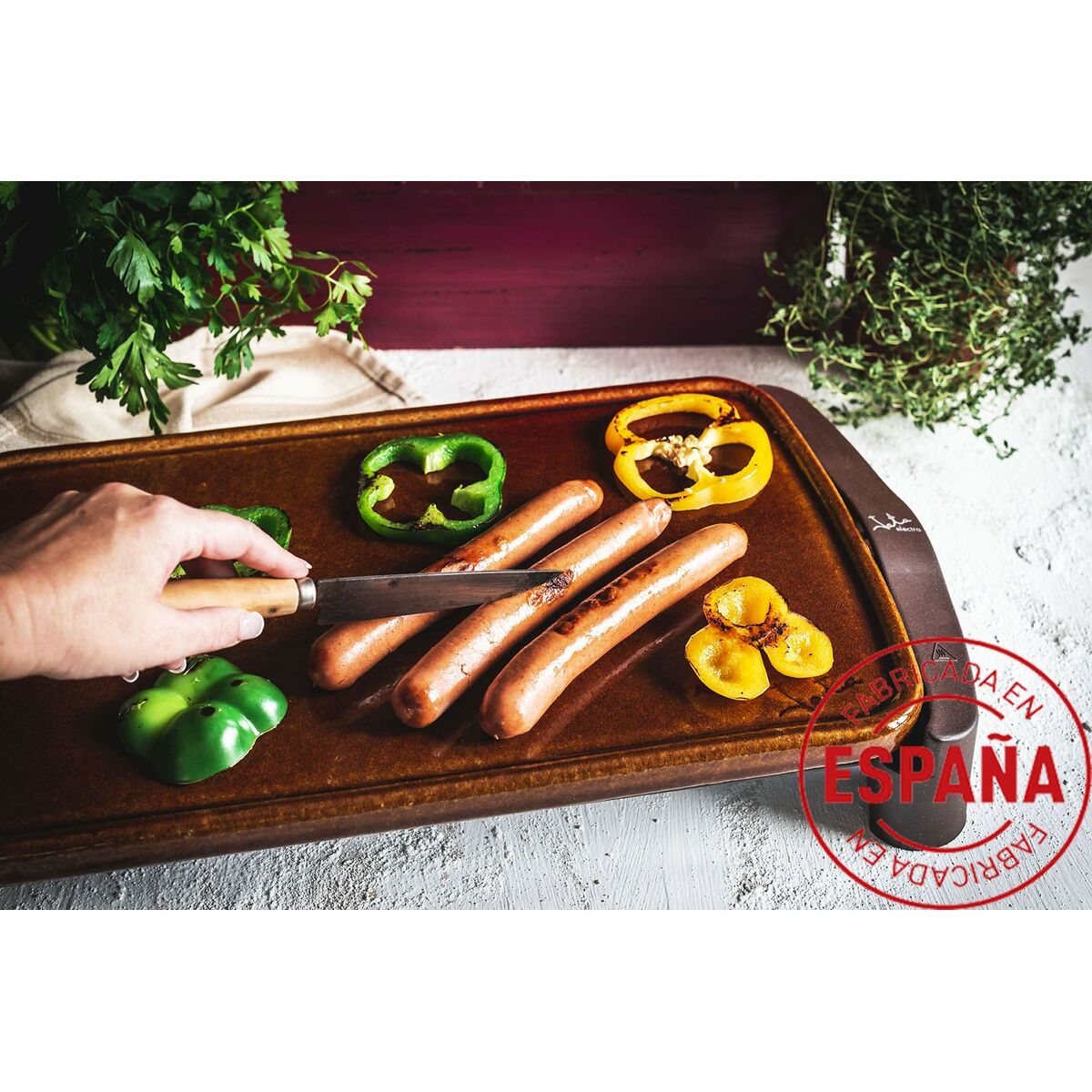 Asadora JATA Marrón 1600 W