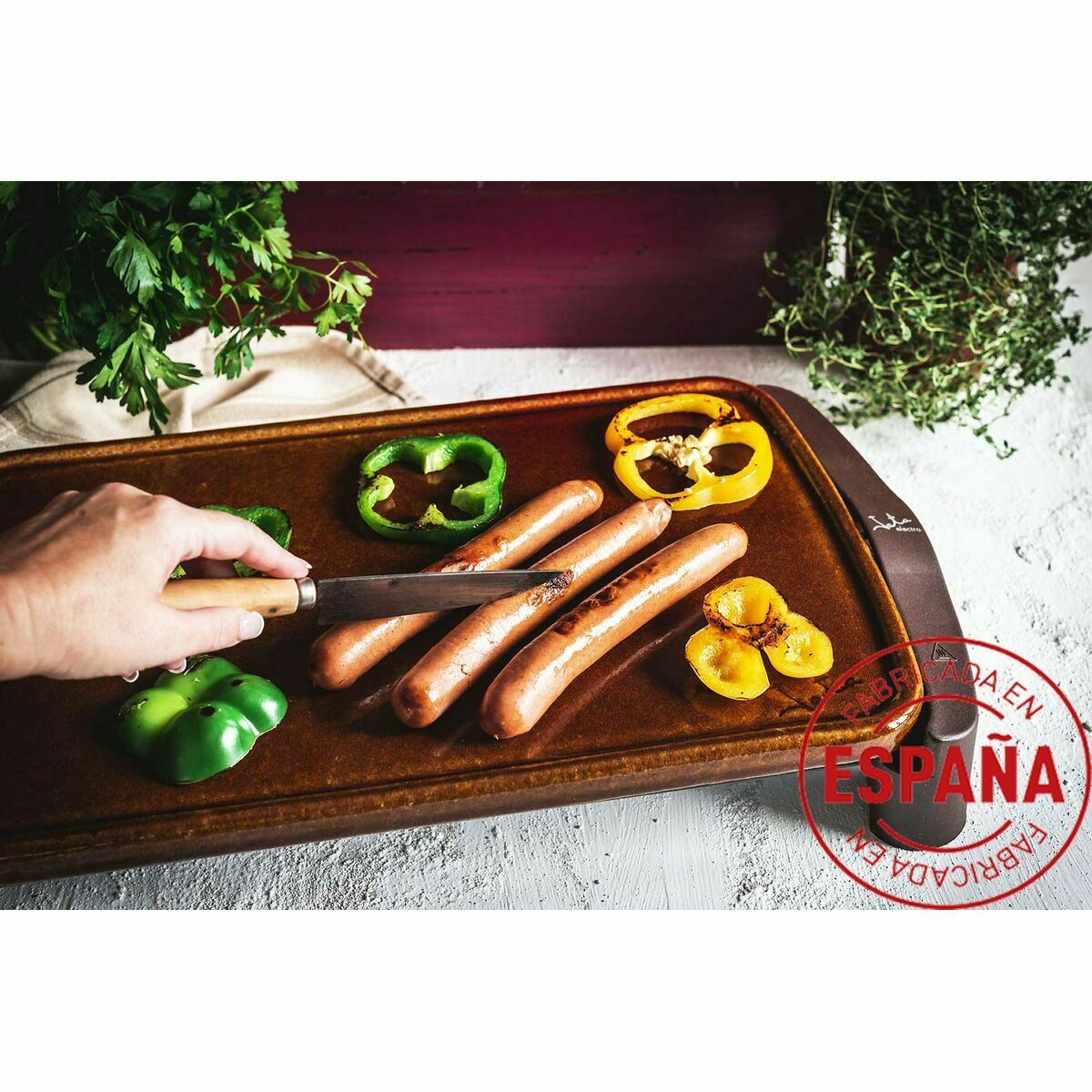 Asadora JATA Marrón 1600 W