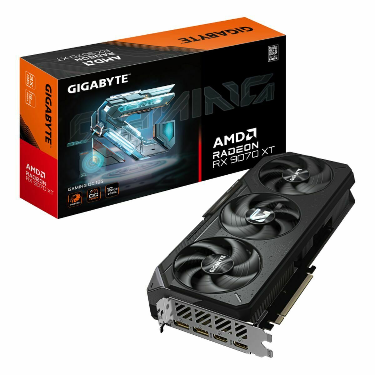 Tarjeta Gráfica Gigabyte 9VR907XTGO-00-G10 radeon rx 9070 xt 16 GB GDDR6