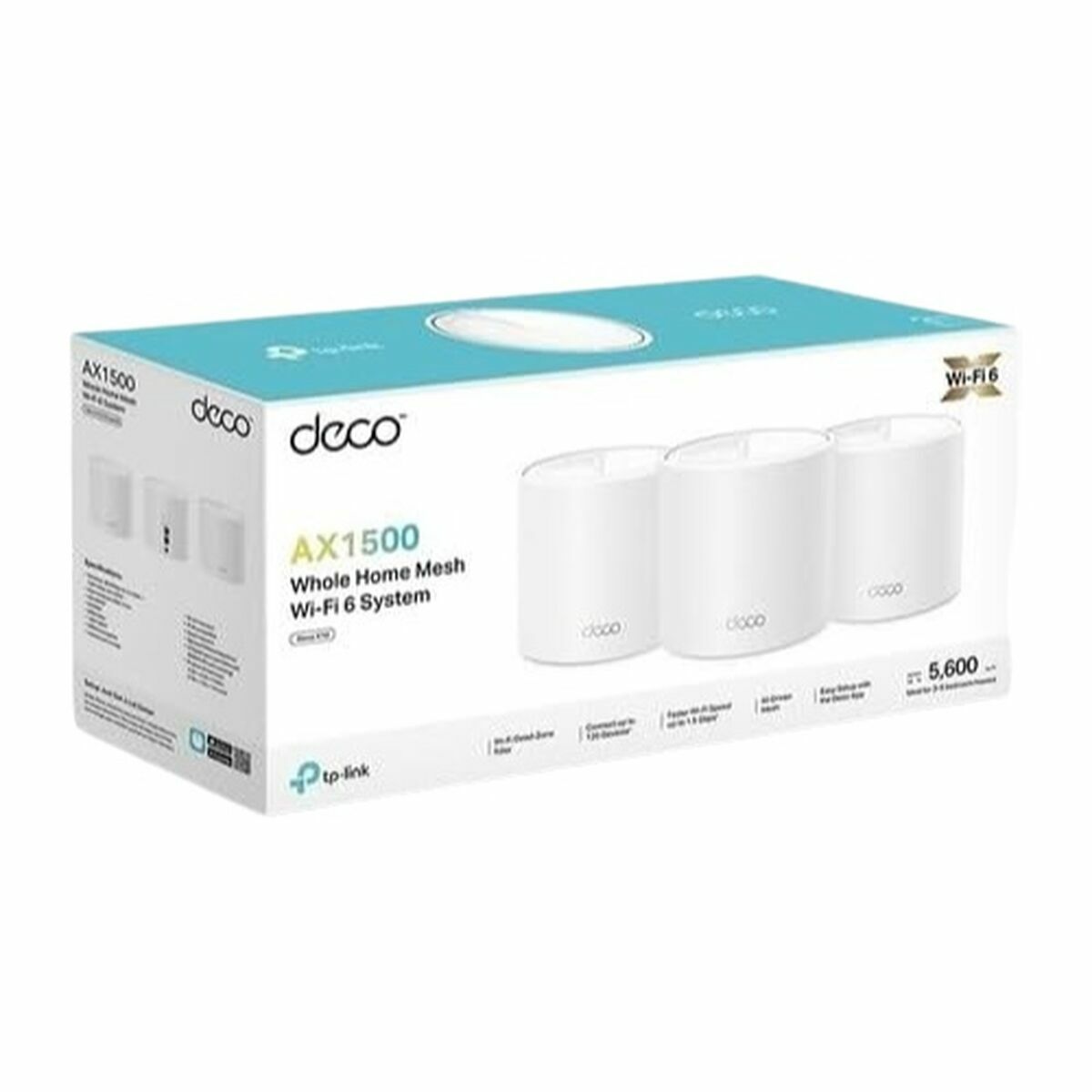 Repetidor Wifi + Router + Punto de Acceso TP-Link DECO X10 3U
