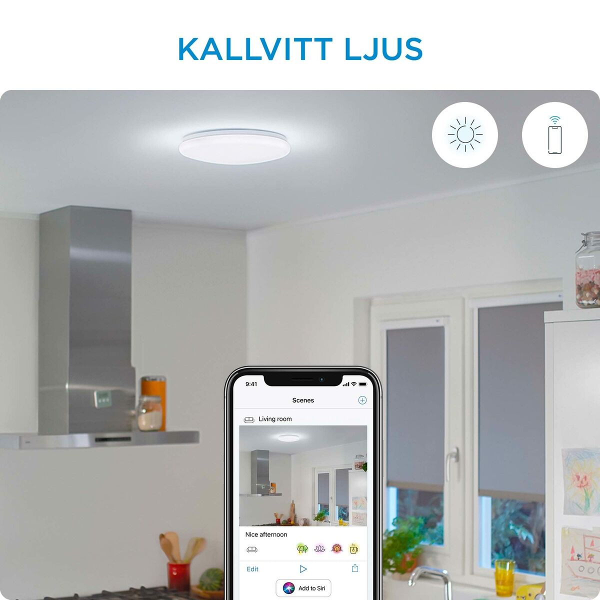 Lámpara de Techo Wiz Blanco