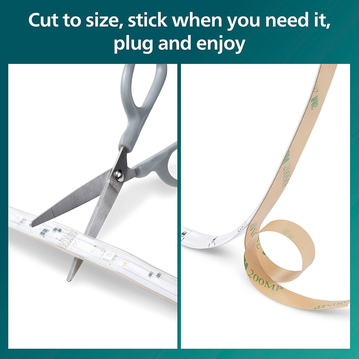 Tiras LED Philips Blanco (2 Unidades)