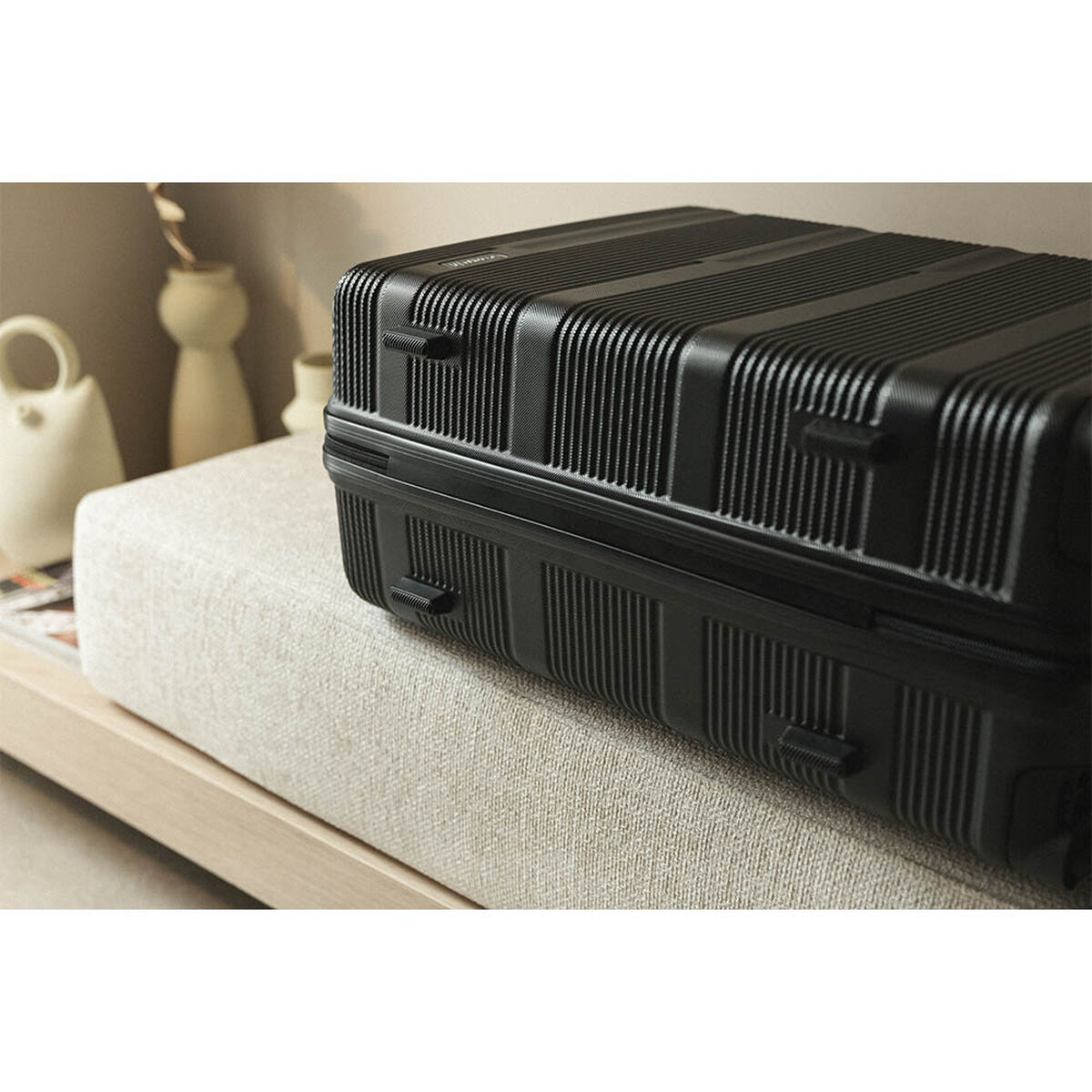 Juego de Maletas Numada Negro (3 Piezas)