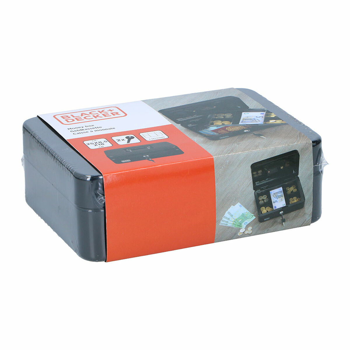 Caja de caudales Black & Decker Negro