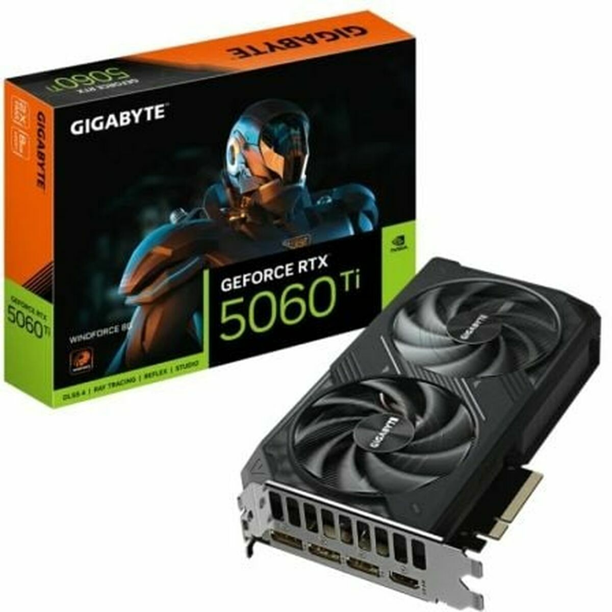 Tarjeta Gráfica Gigabyte 9VN506TW8-00-G10 geforce rtx 5060 ti 8 GB GDDR6 GDDR7