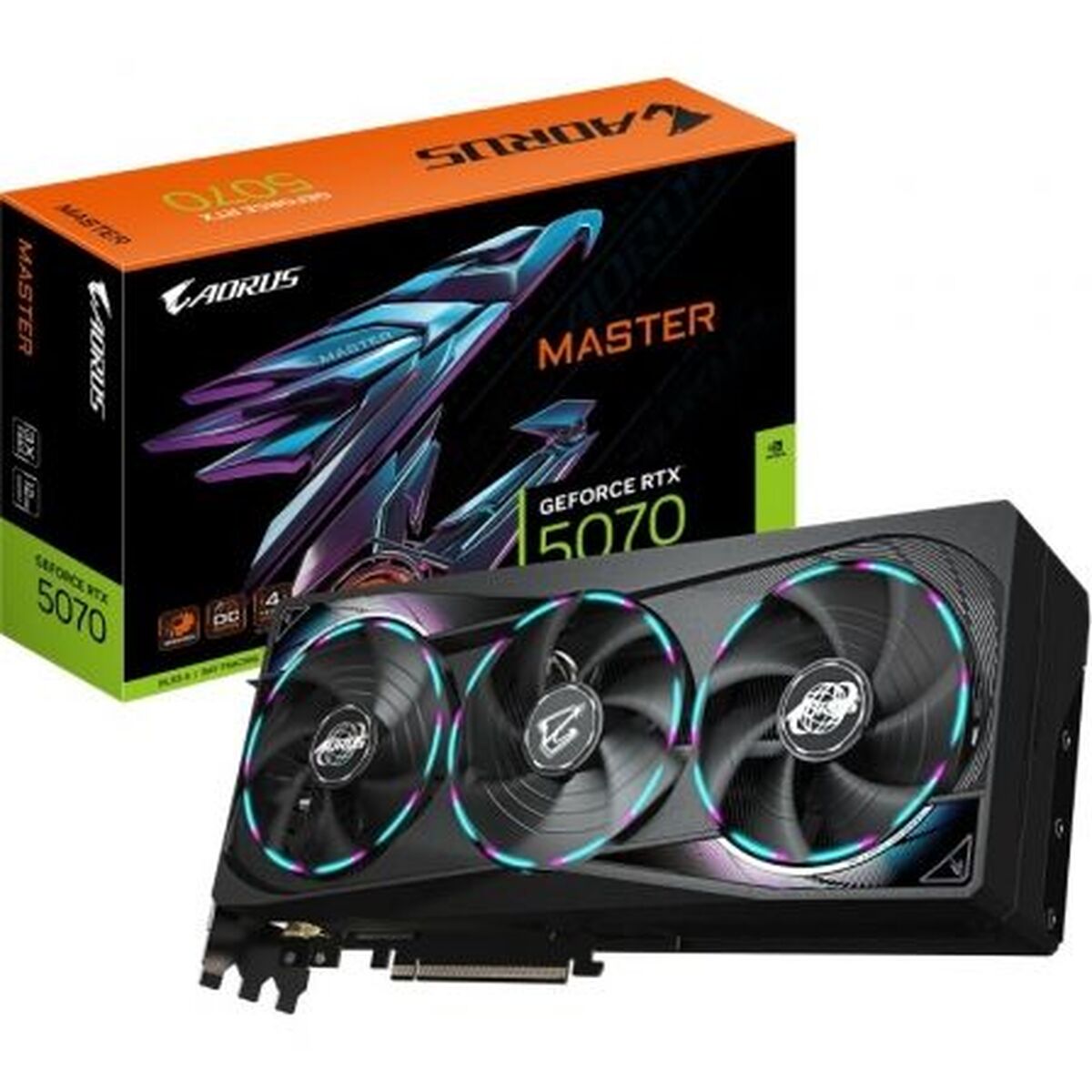 Tarjeta Gráfica Gigabyte 9VN5070AM-00-G10 nvidia geforce rtx 5070 12 GB GDDR6 GDDR7