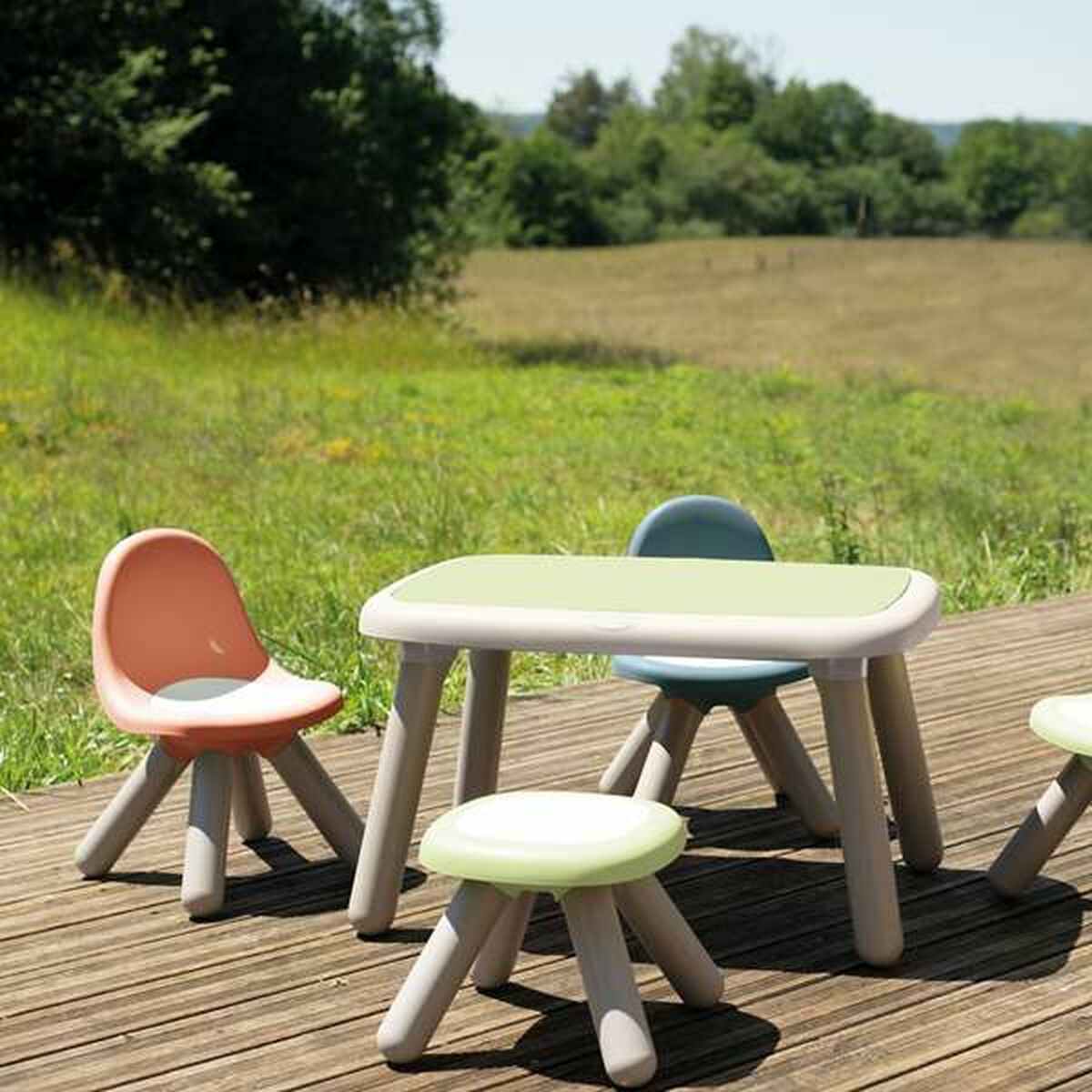 Silla Smoby Life Kid Azul Plástico