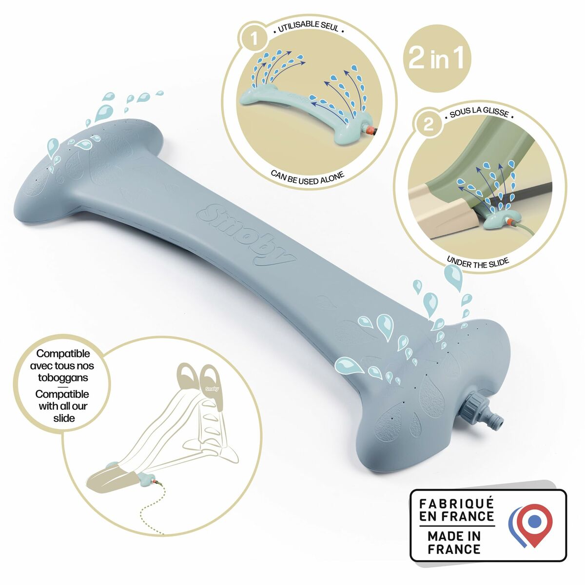 Tobogán Smoby Splashy Way