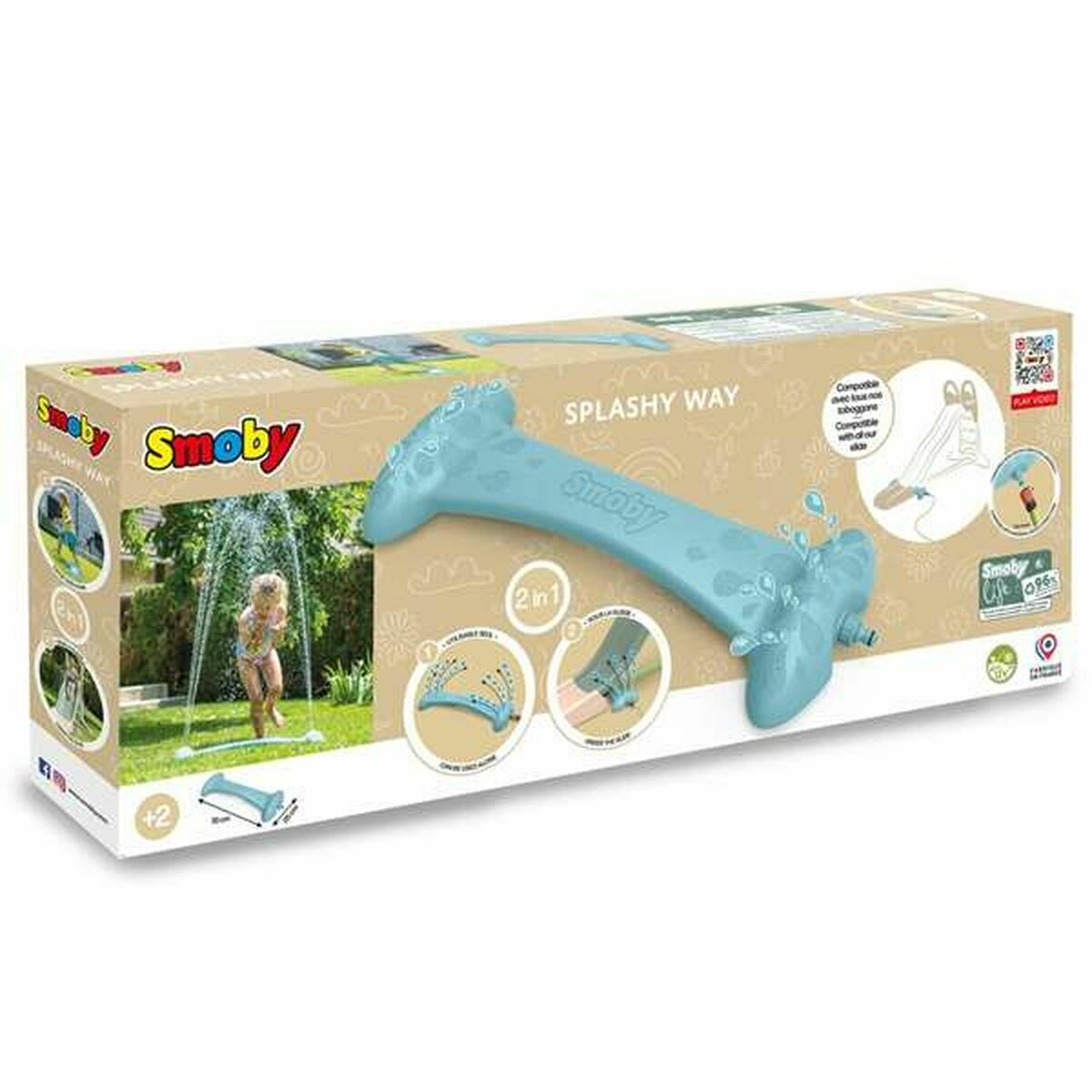 Tobogán Smoby Splashy Way