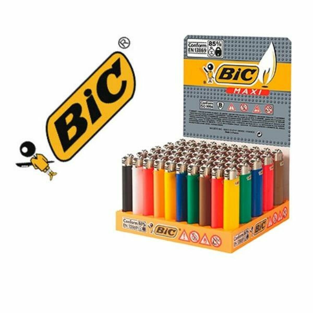 Mechero Bic Multicolor 50 Piezas 50 Unidades