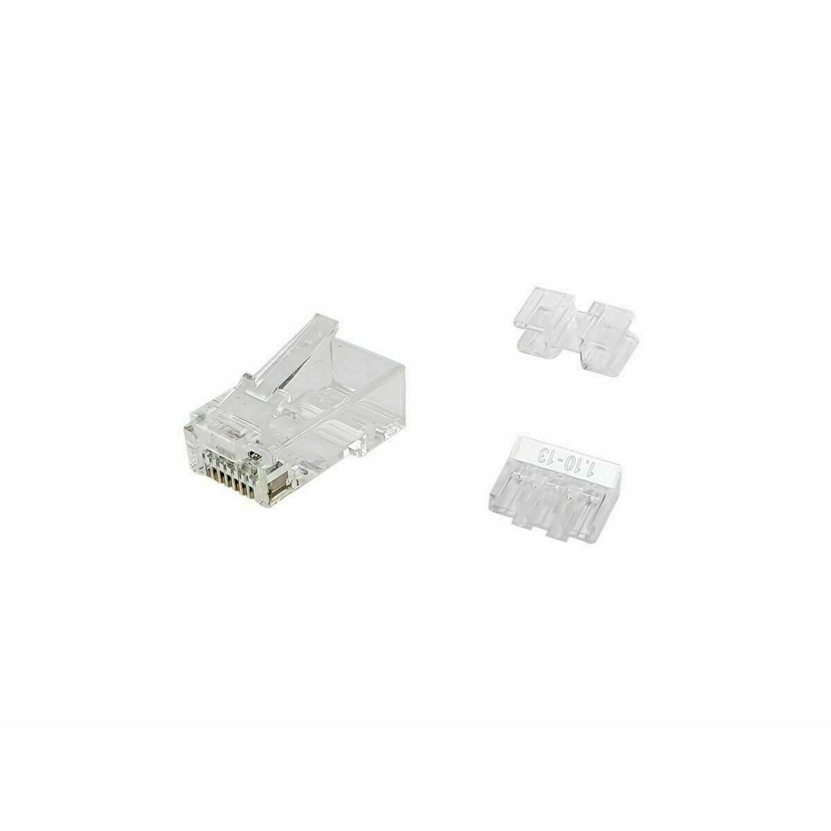 Conector RJ45 Categoría 6 UTP Equip 121146 Transparente 100 Unidades