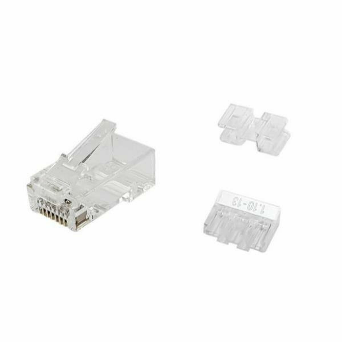Conector RJ45 Categoría 6 UTP Equip 121146 Transparente 100 Unidades