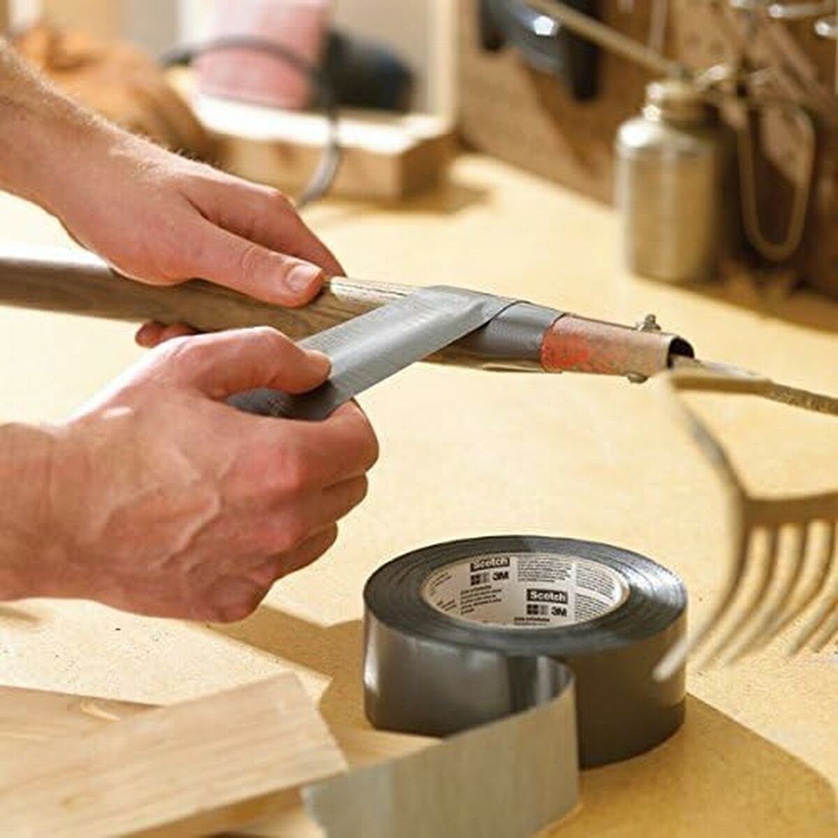 Adhesivos Scotch Gris