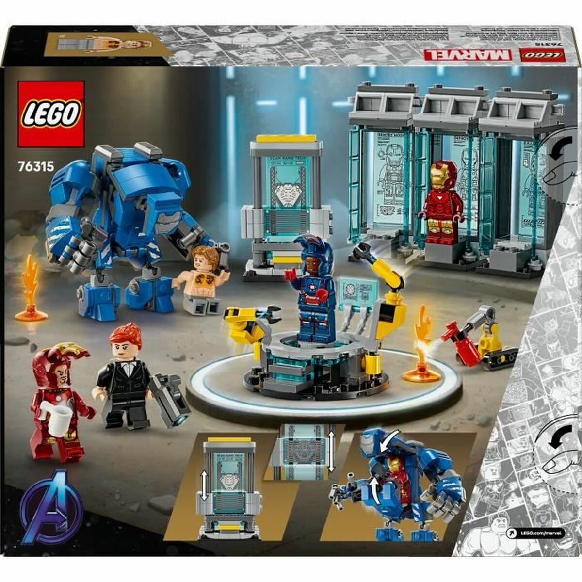 Juego de Construcción Lego Iron Man 76315