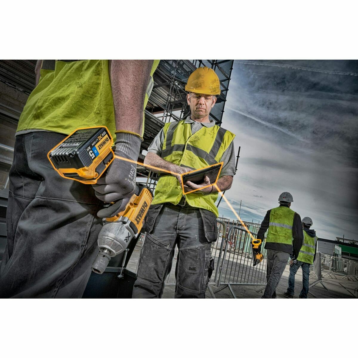 Batería de litio recargable Dewalt 18 V