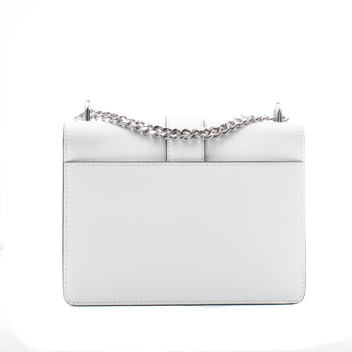 Bolso Bandolera Michael Kors Greenwich Blanco 20 x 18 x 6 cm