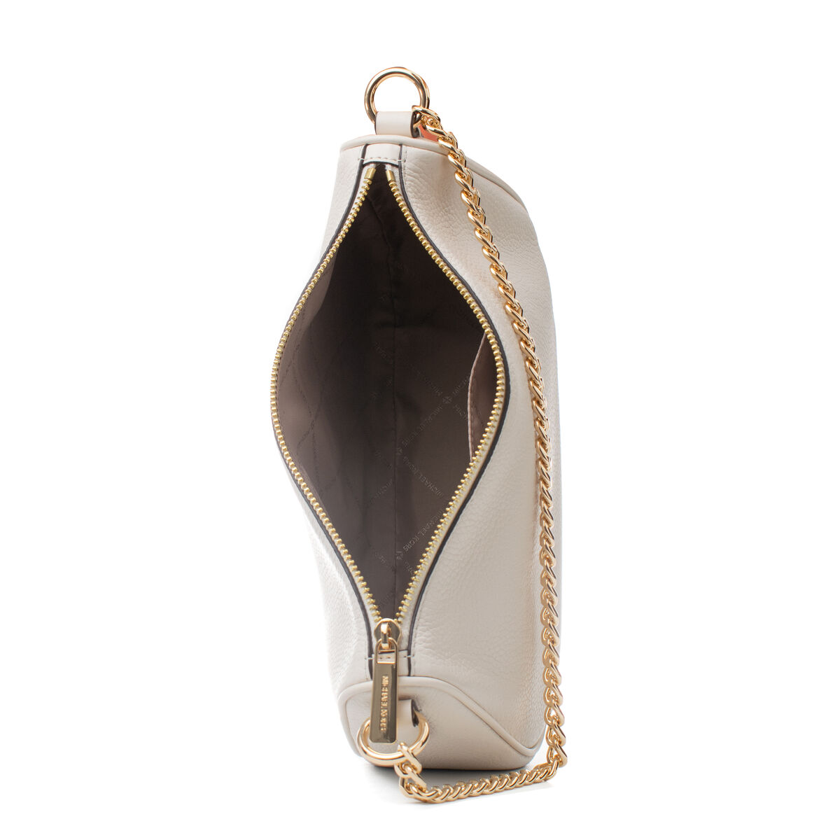 Bolso Bandolera Michael Kors Carmela Beige 27 x 17 x 8 cm