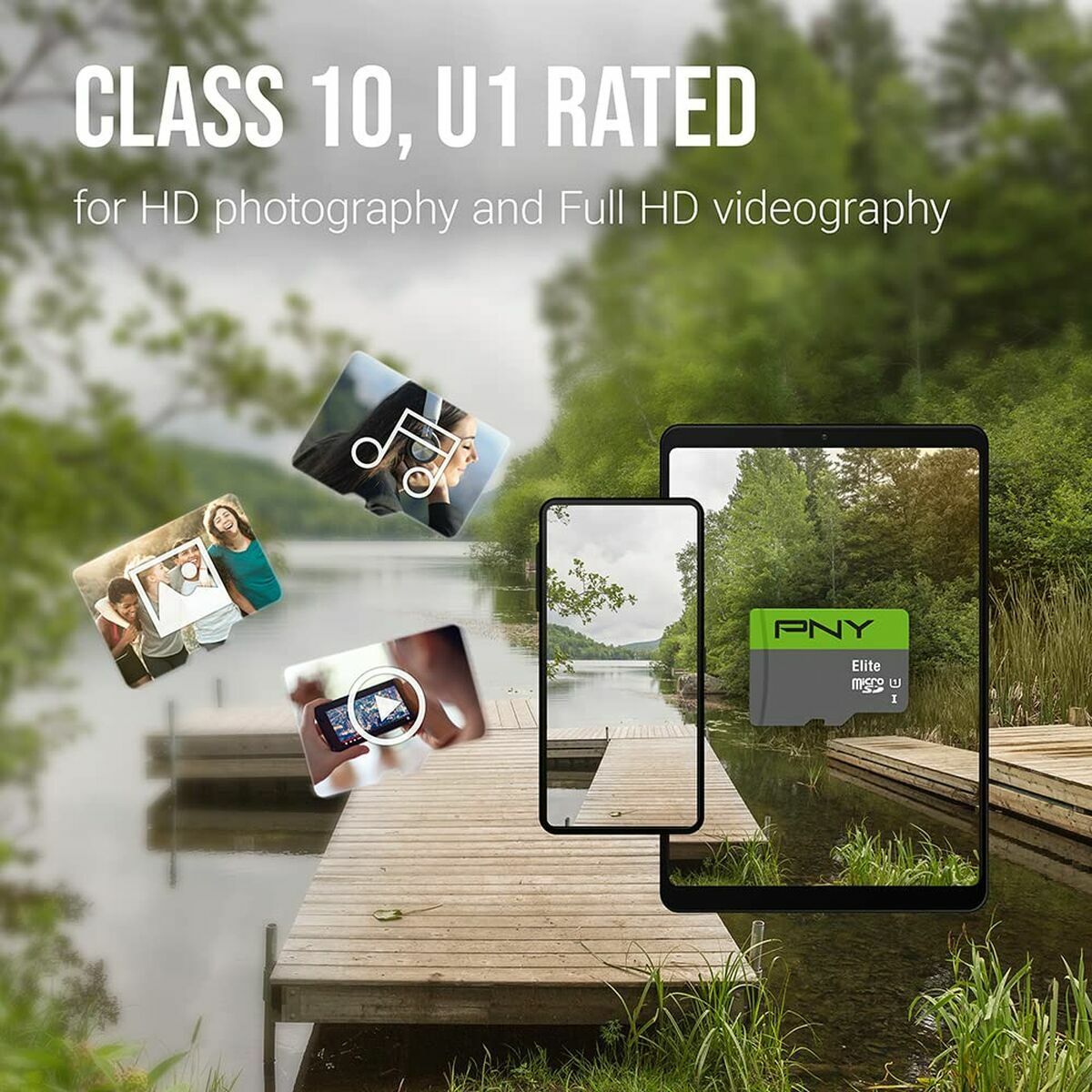 Tarjeta de Memoria SDHC PNY P-SDU32GU185GW-GE 32 GB