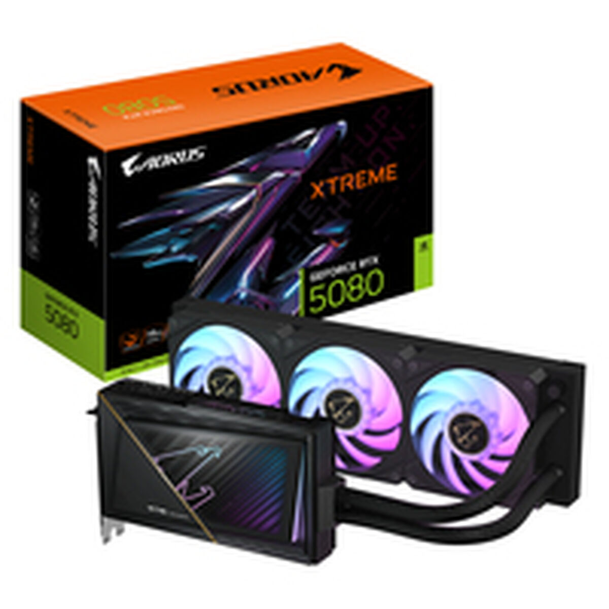 Tarjeta Gráfica Gigabyte GV-N5080AORUSX W-16GD GEFORCE RTX 5080 16 GB GDDR6