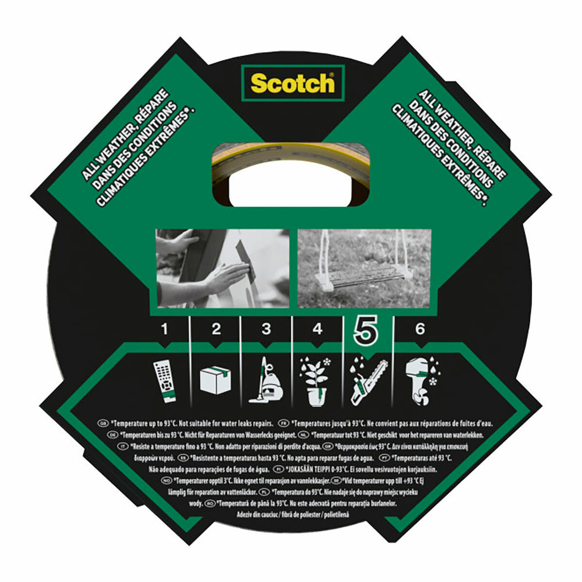 Cinta americana Scotch extremium 5 27,4 m x 48 mm Gris