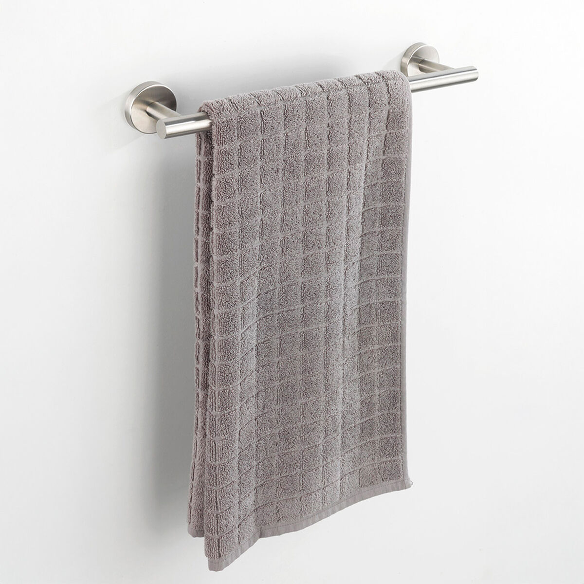 Toallero de barra Wenko bosio Acero Inoxidable 60 x 5,5 x 7 cm
