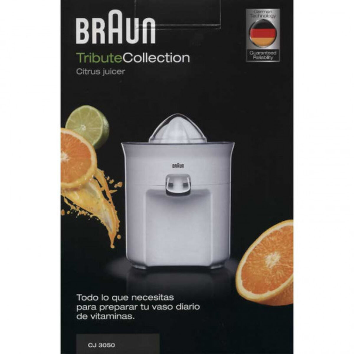 Exprimidor Eléctrico Braun CJ 3050 60 W Blanco