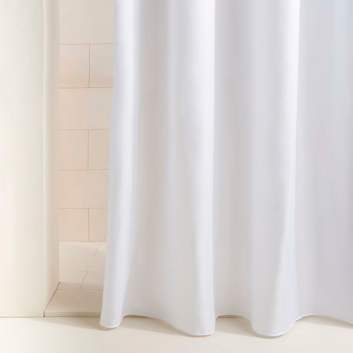 Cortina de Ducha Exma Blanco PVC 180 x 180 cm