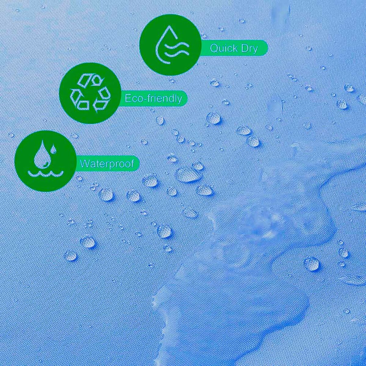 Cortina de Ducha Exma basic azul Azul PVC 180 x 180 cm