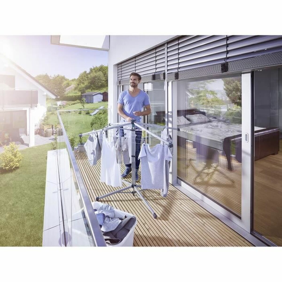 Tendedero Leifheit LinoPop-Up 82500 Metal 4 Kg