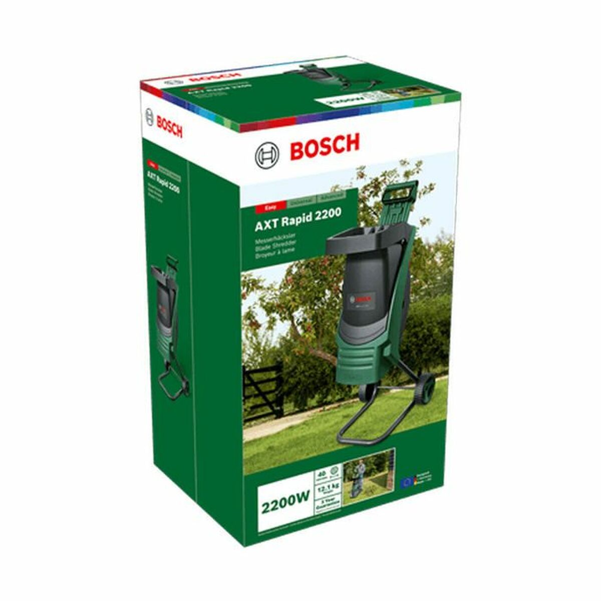 Trituradora de jardín BOSCH AXT RAPID 2500W 2400 W 2500 W 2600 W 3000 W Madera
