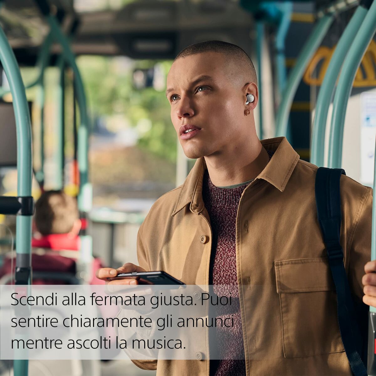 Auriculares Bluetooth Sony Linkbuds Blanco