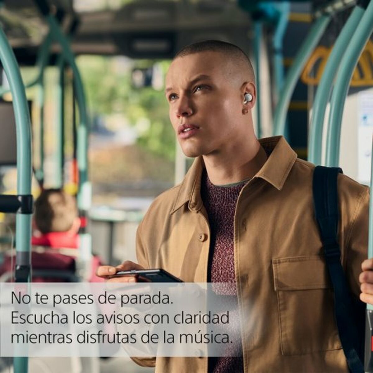 Auriculares Bluetooth Sony Linkbuds Blanco